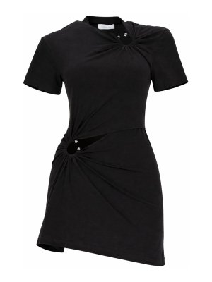 RABANNE: Robes courtes - Robe Courte - Noir