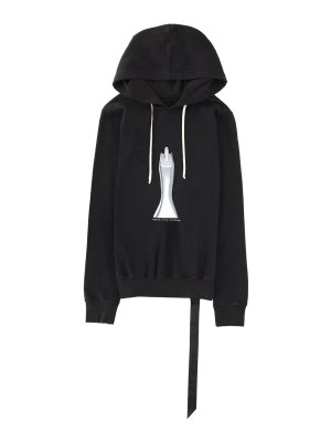 RICK OWENS: Sweatshirts & Sweaters - Oversized Hoodie