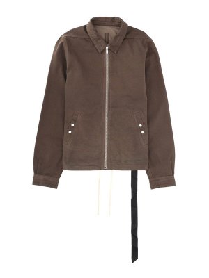 RICK OWENS: カジュアルジャケット - カジュアルジャケット - ブラウン