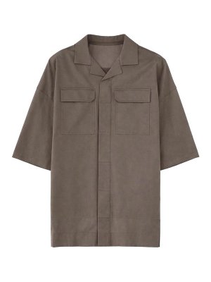 RICK OWENS: シャツ - シャツ - グレー