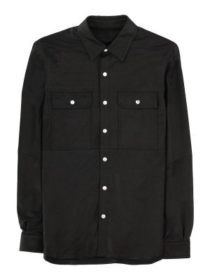 RICK OWENS: カジュアルジャケット - カジュアルジャケット - 黒