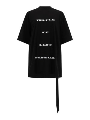 RICK OWENS: Camisetas - Camiseta - Negro
