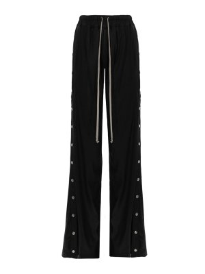 RICK OWENS: カジュアルトラウザー - カジュアルパンツ - 黒