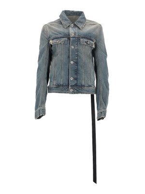 RICK OWENS: denim jacket - Denim Jacket