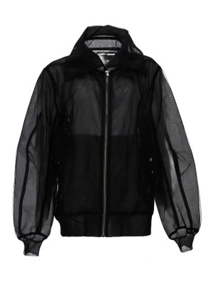 RICK OWENS: bombers - Giacca Bomber Dracucollar Flight