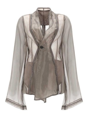 RICK OWENS: ブレザー - ブレザー - グレー
