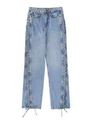 ROTATE Birger Christensen: jeans a zampa - Jeans Con Lacci