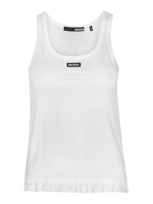 ROTATE Birger Christensen: Tops und Tank Tops - Top - Weiß