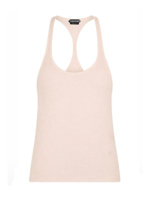 TOM FORD: Tops y camisetas sin mangas - Top - Color Carne Y Neutral