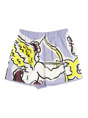TORY BURCH: Trousers Shorts - Printed Shorts