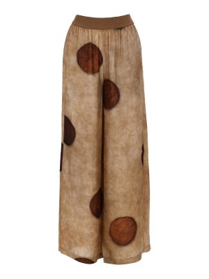 UMA WANG: Pantalons casual - Pantalons Décontractés - Beige