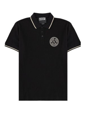 Versace Jeans Couture: camicie - Polo Con Logo