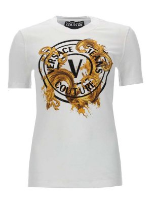 Versace Jeans Couture: Tシャツ - Tシャツ - 白