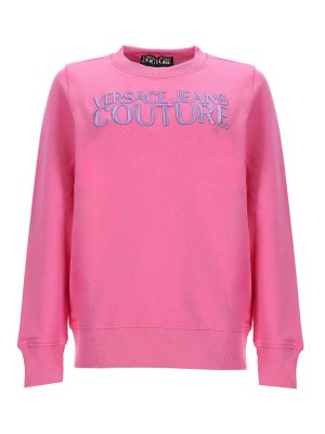 Versace Jeans Couture: スウェット＆セーター - スウェットシャツ/セーター - ヌードカラー