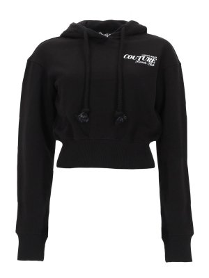 Versace Jeans Couture: スウェット＆セーター - スウェットシャツ/セーター - 黒