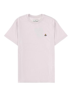 VIVIENNE WESTWOOD: t-shirts - Orb Logo T-Shirt
