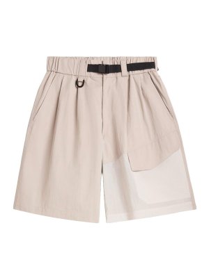 Y-3: Trousers Shorts - Belted Shorts
