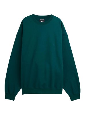 Y-3: Sweatshirts & Sweaters - Sweatshirt With Logo