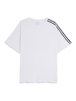 Y-3: t-shirts - Cotton T-Shirt
