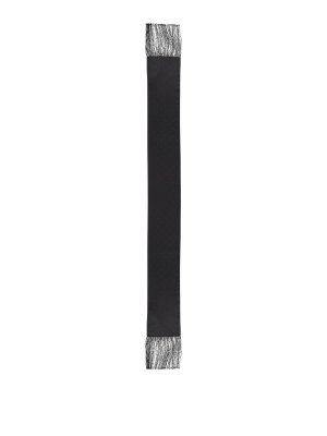 ALEXANDER MCQUEEN: Bufandas y pañuelos - Bufanda - Negro