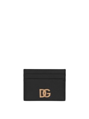 DOLCE & GABBANA: wallets & purses - Leather Card Holder
