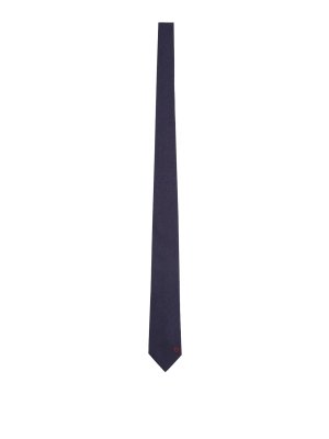 SALVATORE FERRAGAMO: Cravates & noeuds papillon - Cravate - Bleu