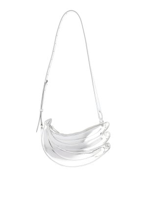 CASABLANCA: Bolsas bandoleras - Bolsa Bandolera - Plata