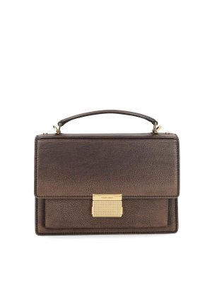 GOLDEN GOOSE: Bolsos Shopping - Bolso Shopping - Marrón Oscuro