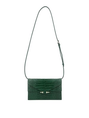 TOM FORD: クロスボディバッグ - クロスボディバッグ - 緑