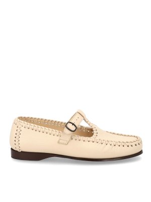 HEREU: Mokassins und Slippers - Mokassins - Weiß