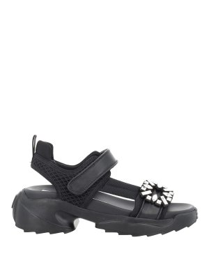 ROGER VIVIER: Sandalias - Sandalias - Negro