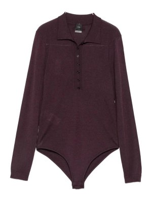 Pinko: Tops & Tank tops - Ajaccio Body Fine Pure Merino