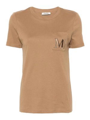 S MAX MARA: Tシャツ - Tシャツ - キャメル