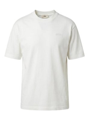 AUTRY: t-shirt - T-shirt unisex Heavy Jers Alabaster