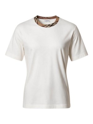 BURBERRY: T-shirts - T-Shirt - Blanc
