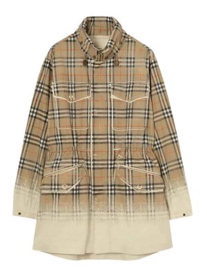 BURBERRY: Vestes casuals - Veste Casual - Taupe