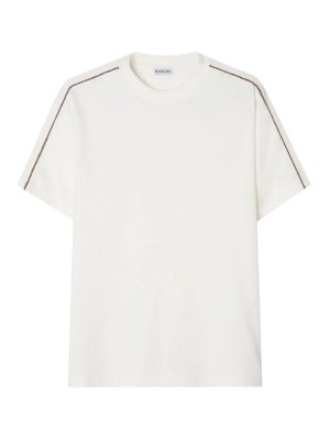 BURBERRY: T-shirts - T-Shirt - Blanc