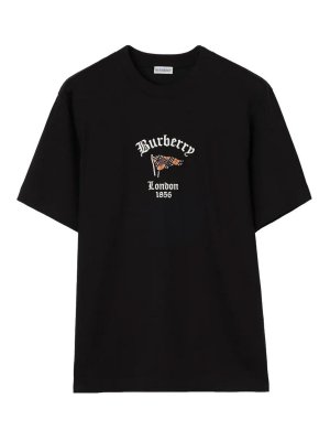 BURBERRY: T-shirts - T-Shirt - Noir