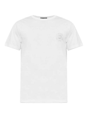 DOLCE & GABBANA: t-shirts - T-Shirt Bianco Ottico