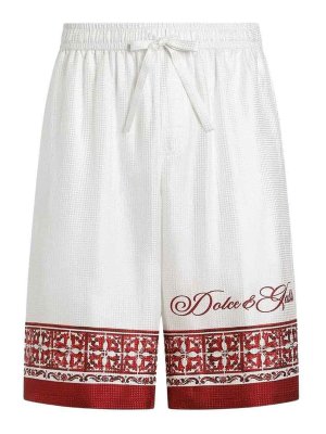 DOLCE & GABBANA: casual trousers - Pants Maiolica 5L Rubino