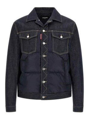 DSQUARED2: カジュアルジャケット - カジュアルジャケット - ダークブルー