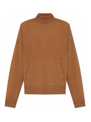 DSQUARED2: maglia a collo alto e polo - Pullover Cammello