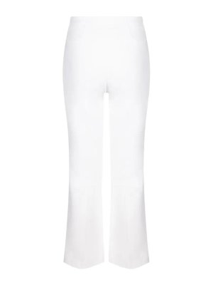 ELISABETTA FRANCHI: pantaloni casual - Pantalone Avorio