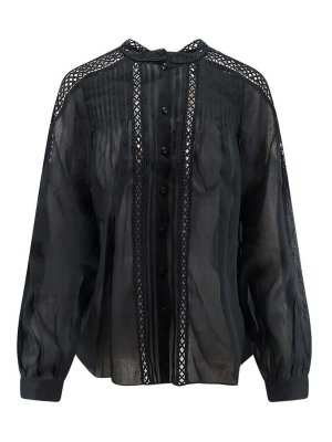 ISABEL MARANT: Tops y camisetas sin mangas - Top - Negro