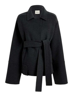 KHAITE: casual jackets - Alder Jacket Charcoal