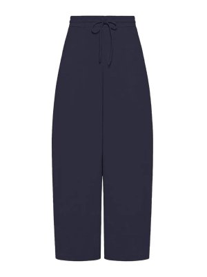 Max Mara: カジュアルトラウザー - カジュアルパンツ - ブルー