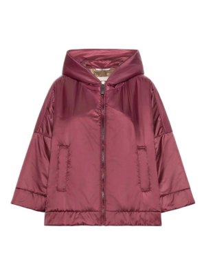 MAX MARA THE CUBE: casual jackets - Red Short Padded Flower