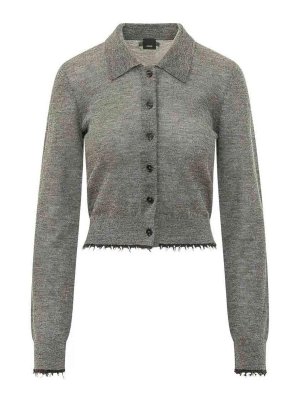 Pinko: Cárdigans - Cárdigan - Gris