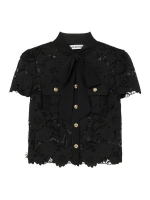 Self Portrait: Tops y camisetas sin mangas - Top - Negro