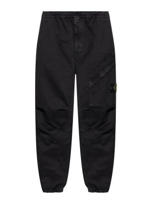 STONE ISLAND: casual trousers - Pantalone Loose Black